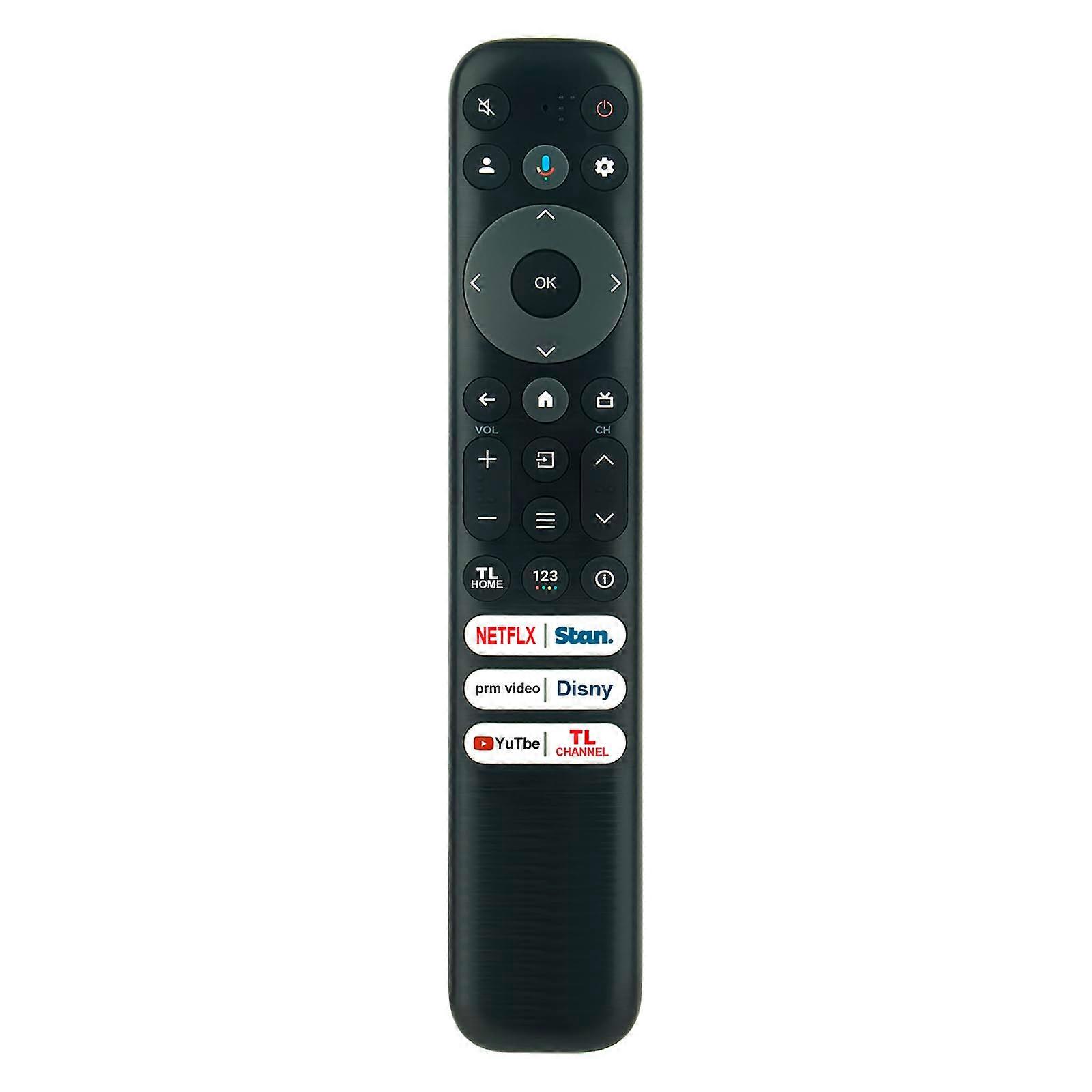 RC813 FAB1 Voice Replaced fit for TCL 4K UHD Smart TV 75S546 65S546 55S546 50S546 43S446