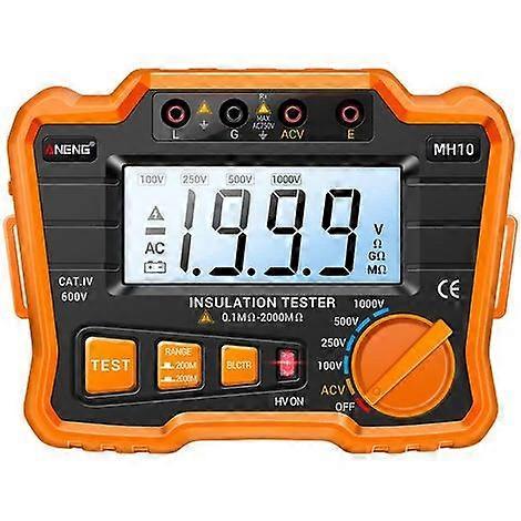electronic measuring meter-orange