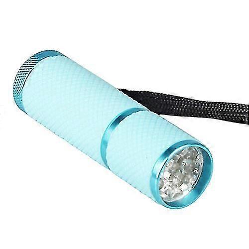 Portable Mini 9 LED Sèche-ongles UV Gel Vernis À Ongles Durcissement Lampe Lampe De Poche Torche