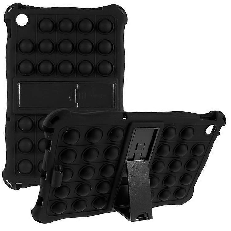 Compatible For Lenovo Tab M10 (Gen 3) TB-328F Pop Fidget Toy Bubble Tablet Case Shockproof Silicone Case PC Kickstand Protective C