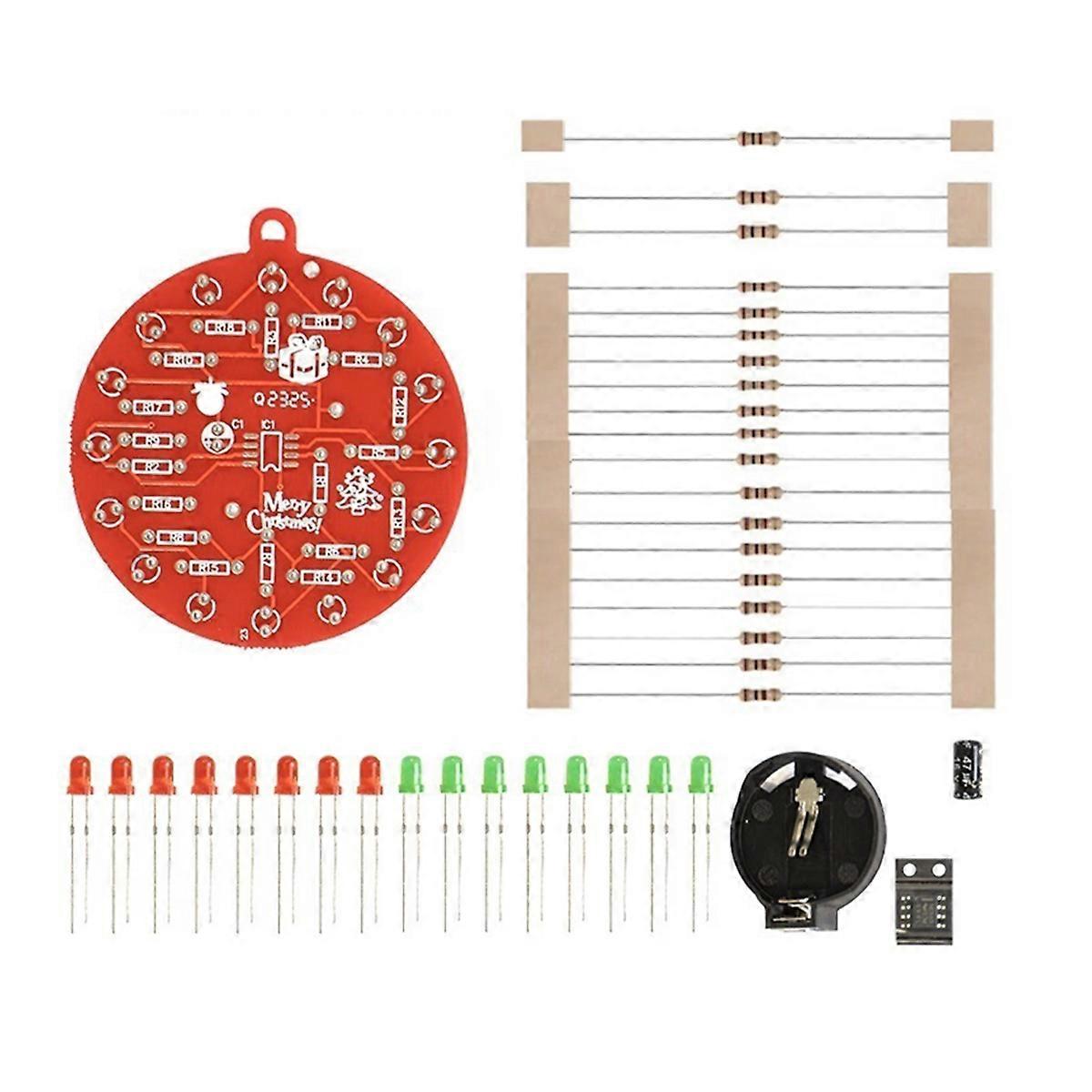 NE555 Flashing Lamp Pendant DIY Electronic Production Kit Module, A