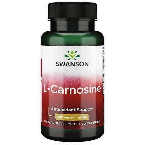 Swanson Vitamins L-Carnosine,500 Mg,60 Caps