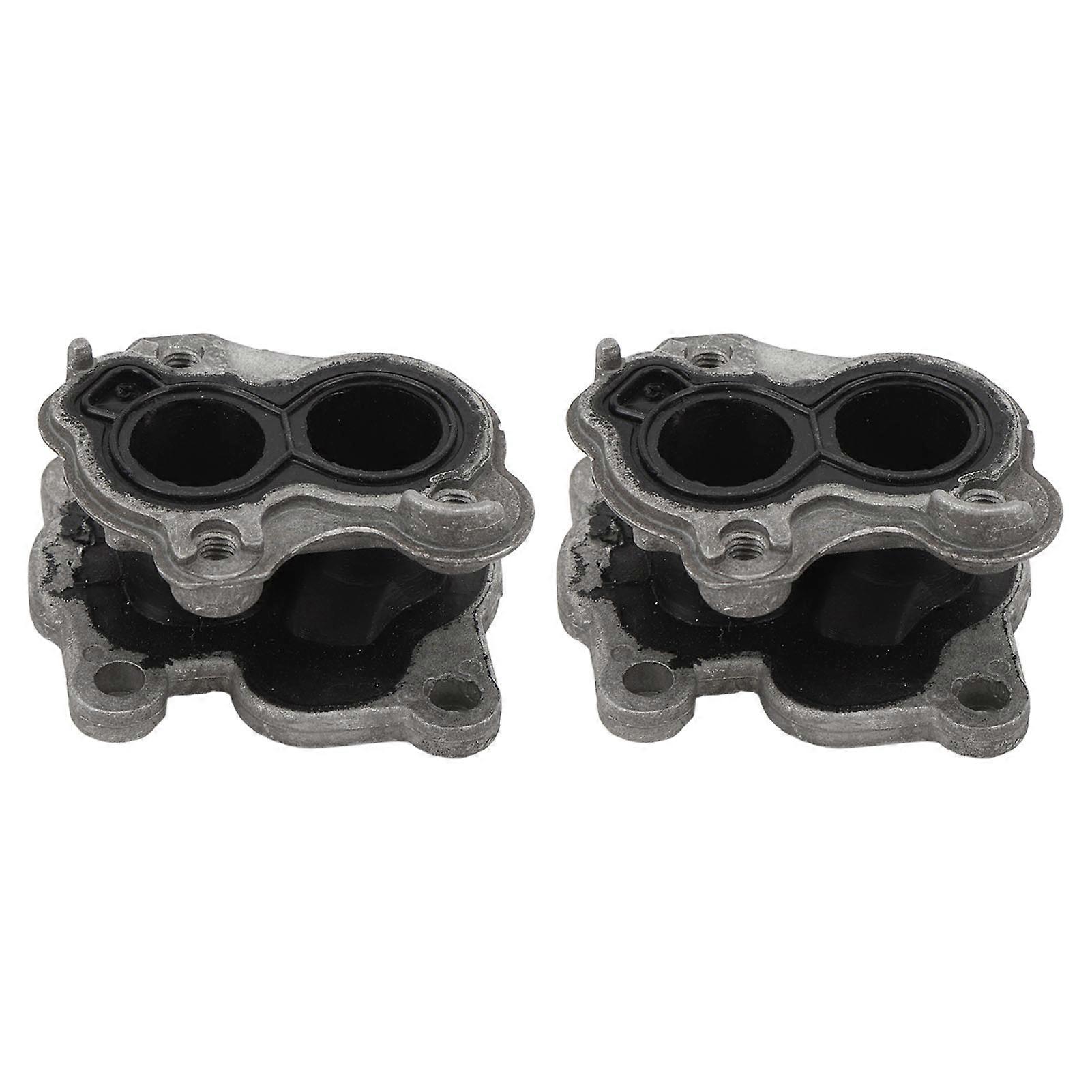 2Pcs Adapter Plastic Lightweight Stable Performance Intake Connector for 435 440 435E 504201 Chainsaw