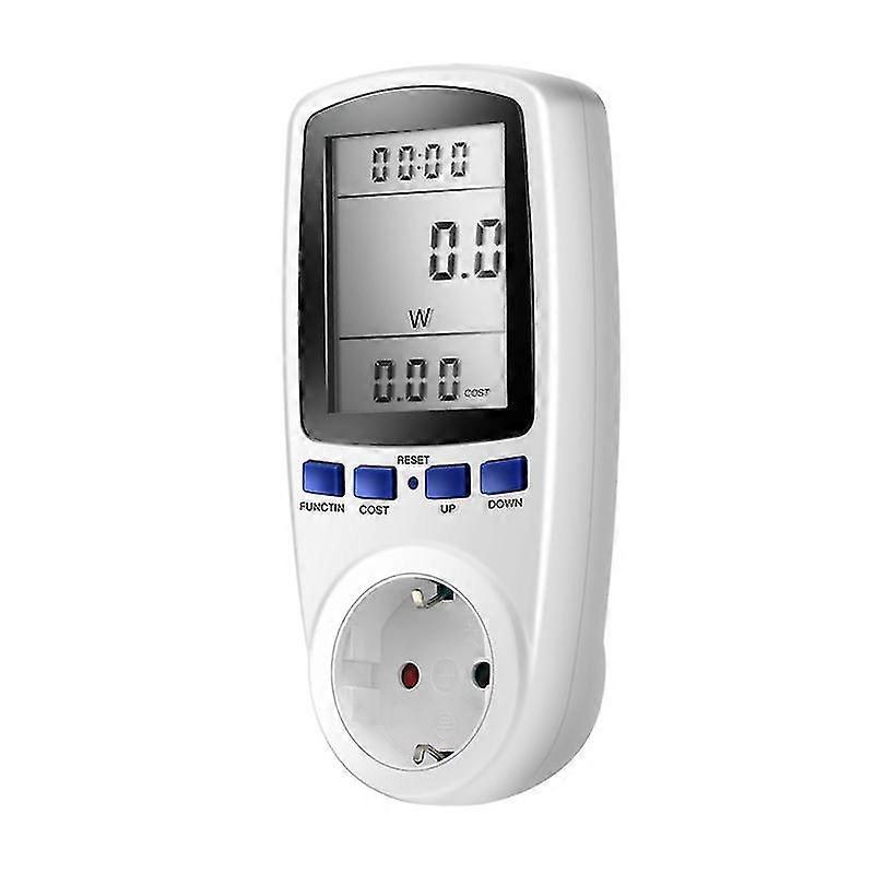 Energy Cost Meter, Digital Energy Cost Meter Electricity Meter With Large Lcd Screen And Electricity