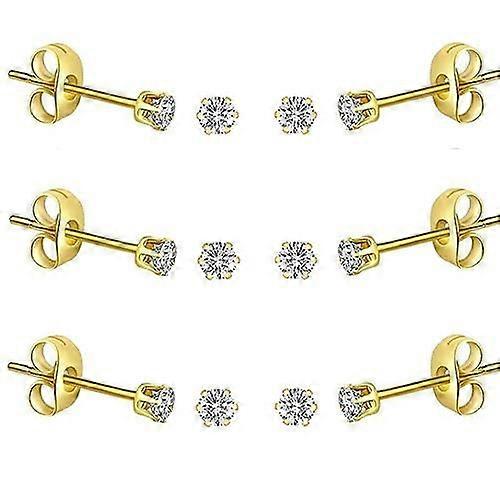 6 Pairs Stylish Stud Earring For Women's