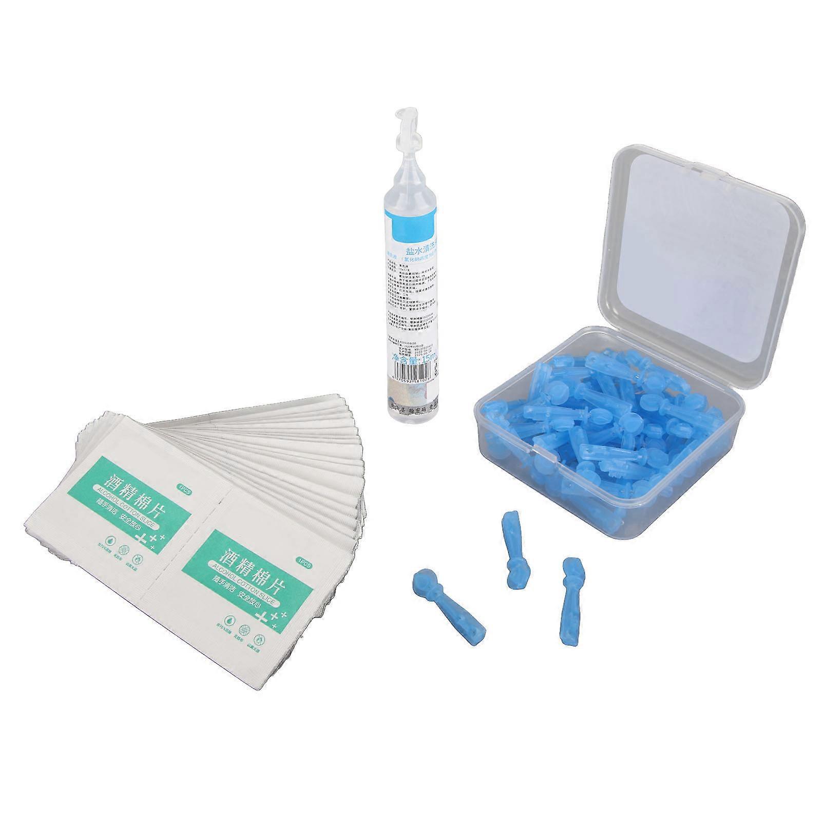 50pcs Disposable Pimples Needles Super Pointed Tip Blackhead Blemish Remover Tool