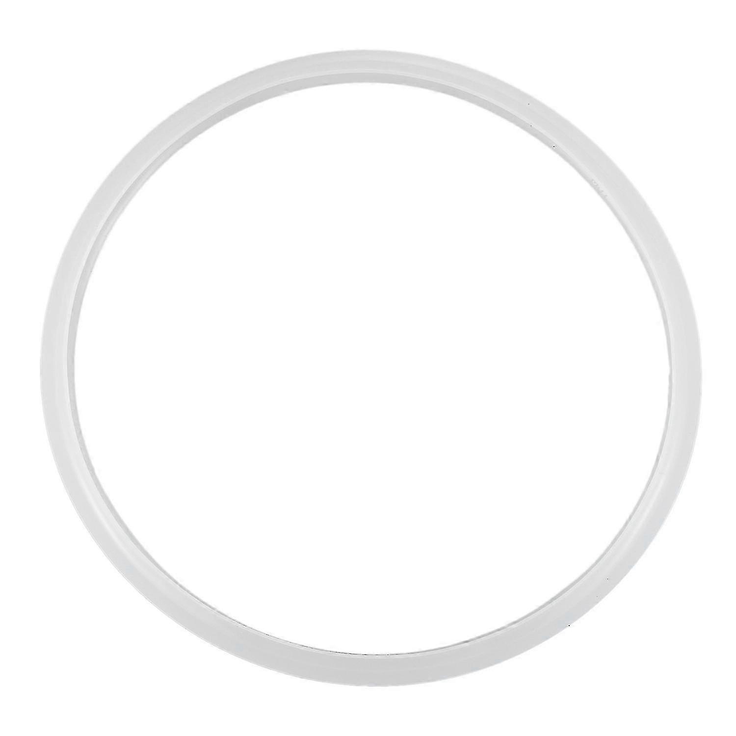 White Sealing Ring for Pressure Cookers with 22 cm Inside Diameter