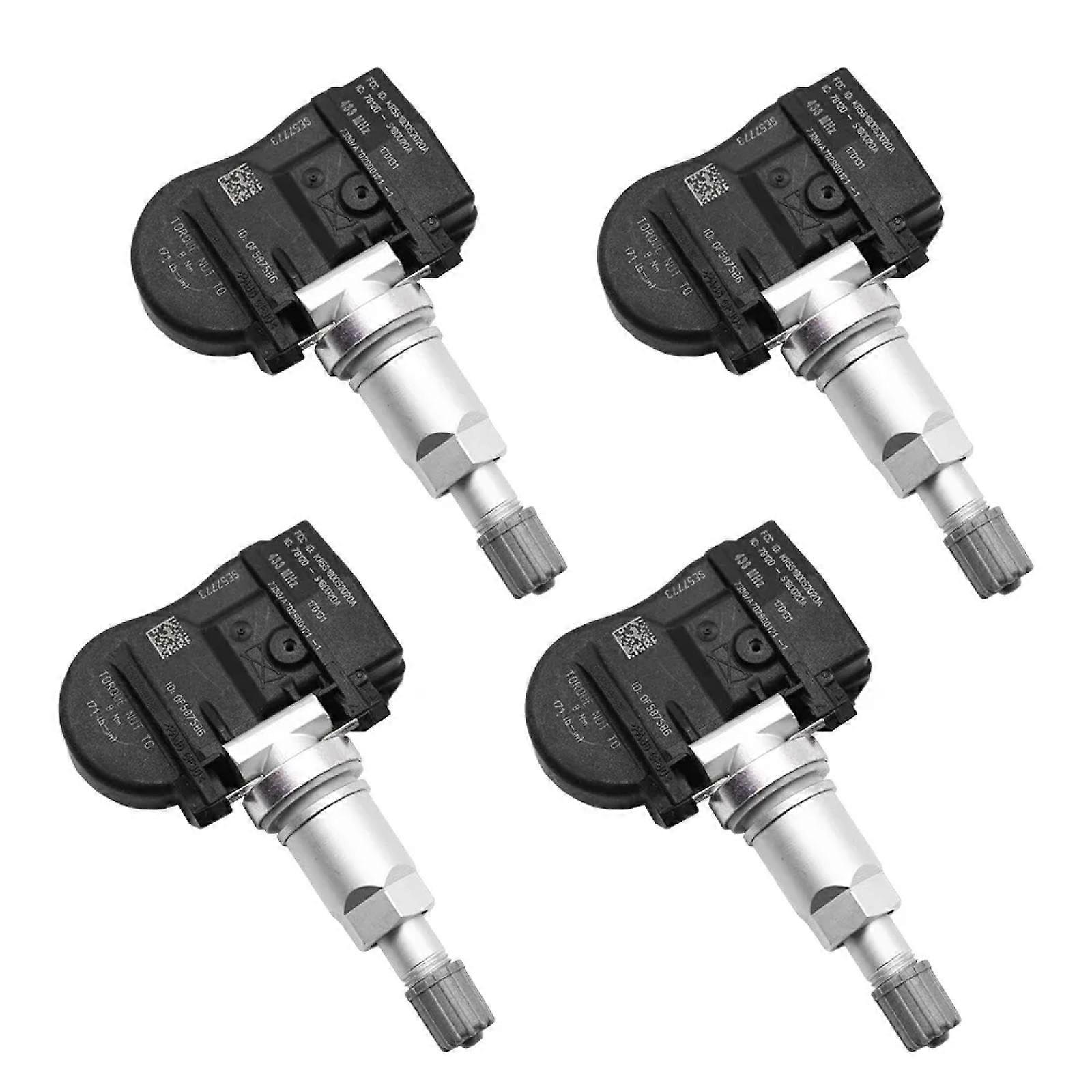 Czujnik TPMS do 20082010 dla Chrysler Sebring Town Country SE57773 56029527AA 56053031AB 68001698AA 4szt System monitorowania ciśnienia w oponach