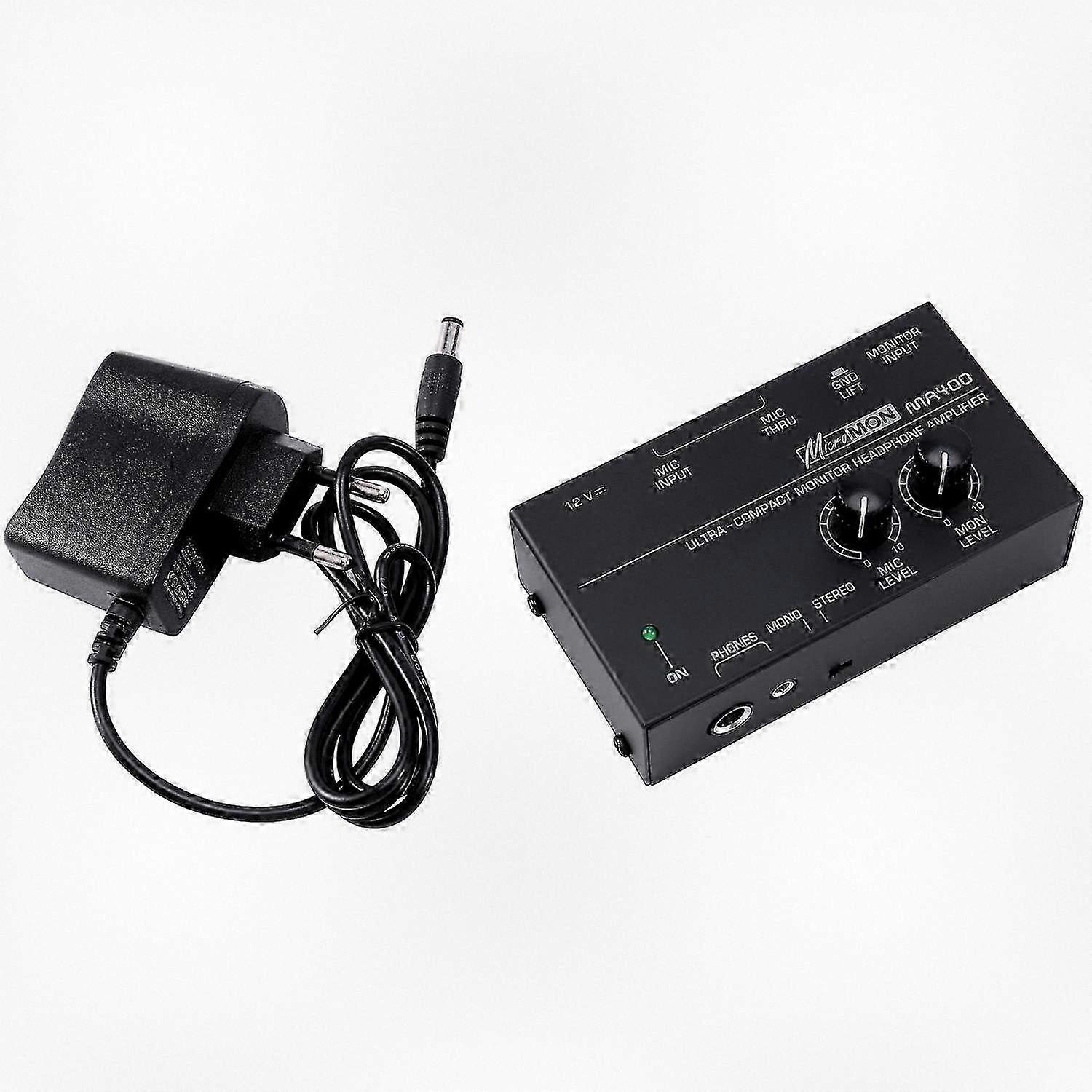 Interfaccia Audio Ma400 per Cuffie e Microfoni con Mixer di Monitoraggio Personale