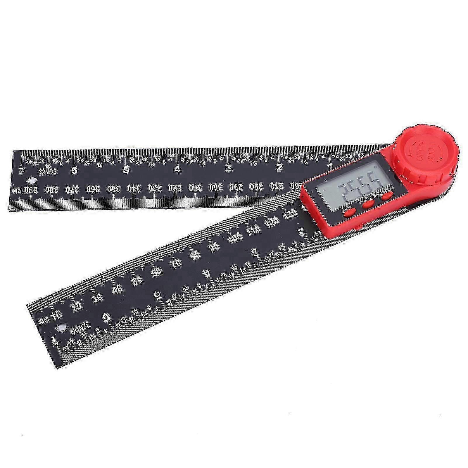 Electronic Digital Angle Ruler 360 Degree Protractor Ruler Angle Length Measuring Tool