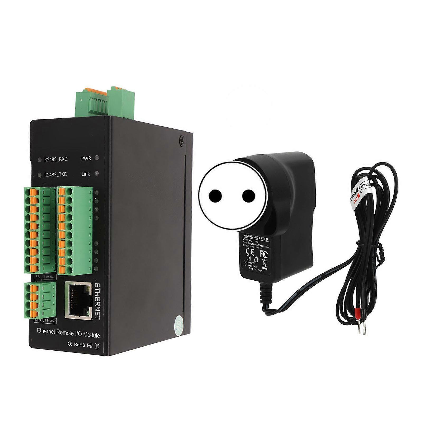 Ethernet Data Acquisition Module | Modbus & MQTT Support | 8 Channel IO & IP30 Protection