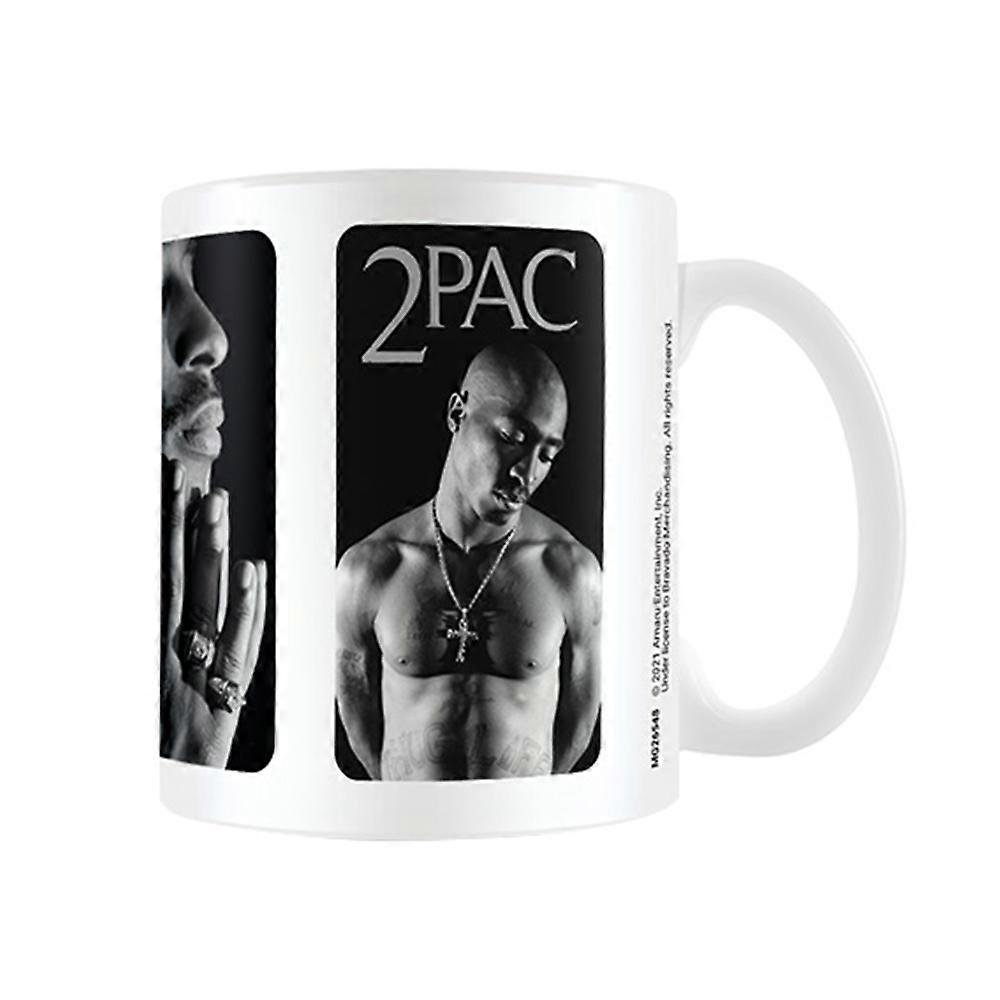 Tupac Shakur Judge Me Mug White/black/grey (One Size)