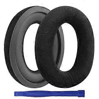 Bequeme Ohrpolster Ohrpolster Weichschaum Ohrpolster für HD598 CS HD599 Kopfhörer Ohrmuscheln Flanell Sleeves Reparaturteil Braun