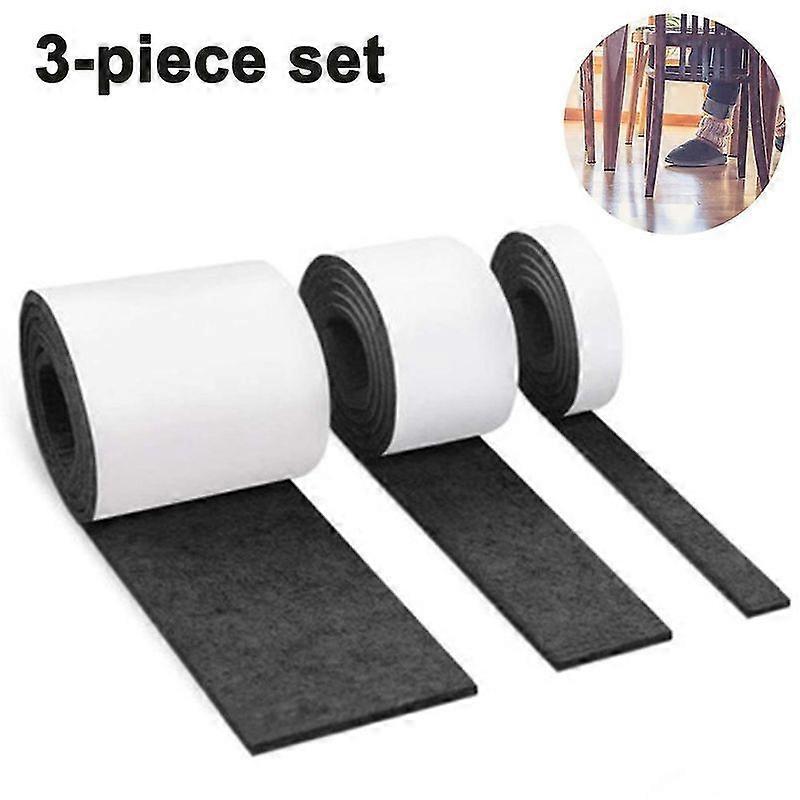 Lebanghui 3 Rolls Of Self-adhesive Felt For Furniture Cut Any Shape Sliding Mat