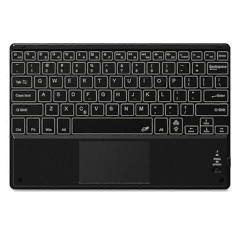 Ultra-thin Backlight Tablet Keyboard With Touchpad, Backlit Wireless For Android/windows/ios