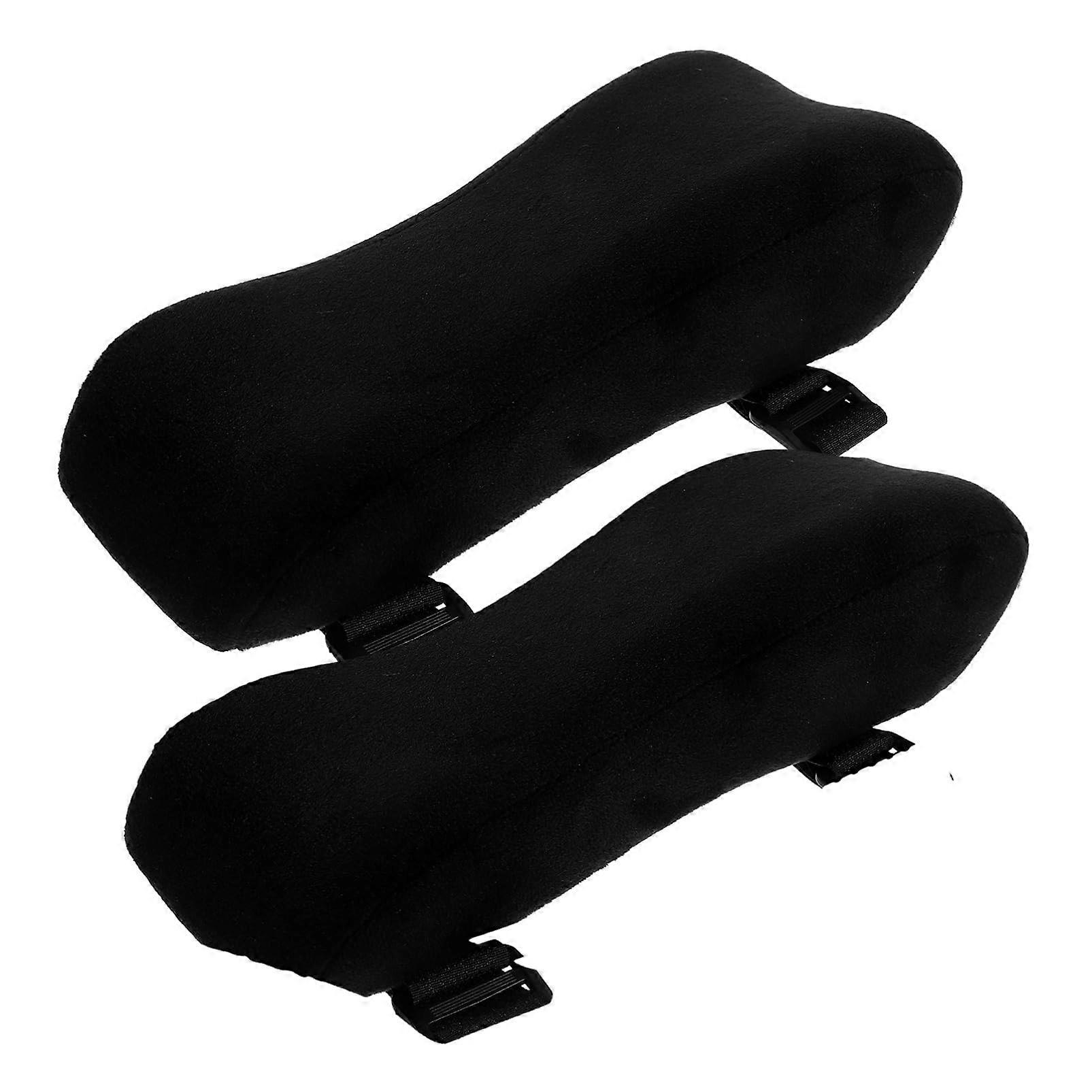 2pcs Office Chair Armrest Pads Armrest Covers for Computer Gaming Chairs Comfortable Elbow Rest Pad NonSlip Base