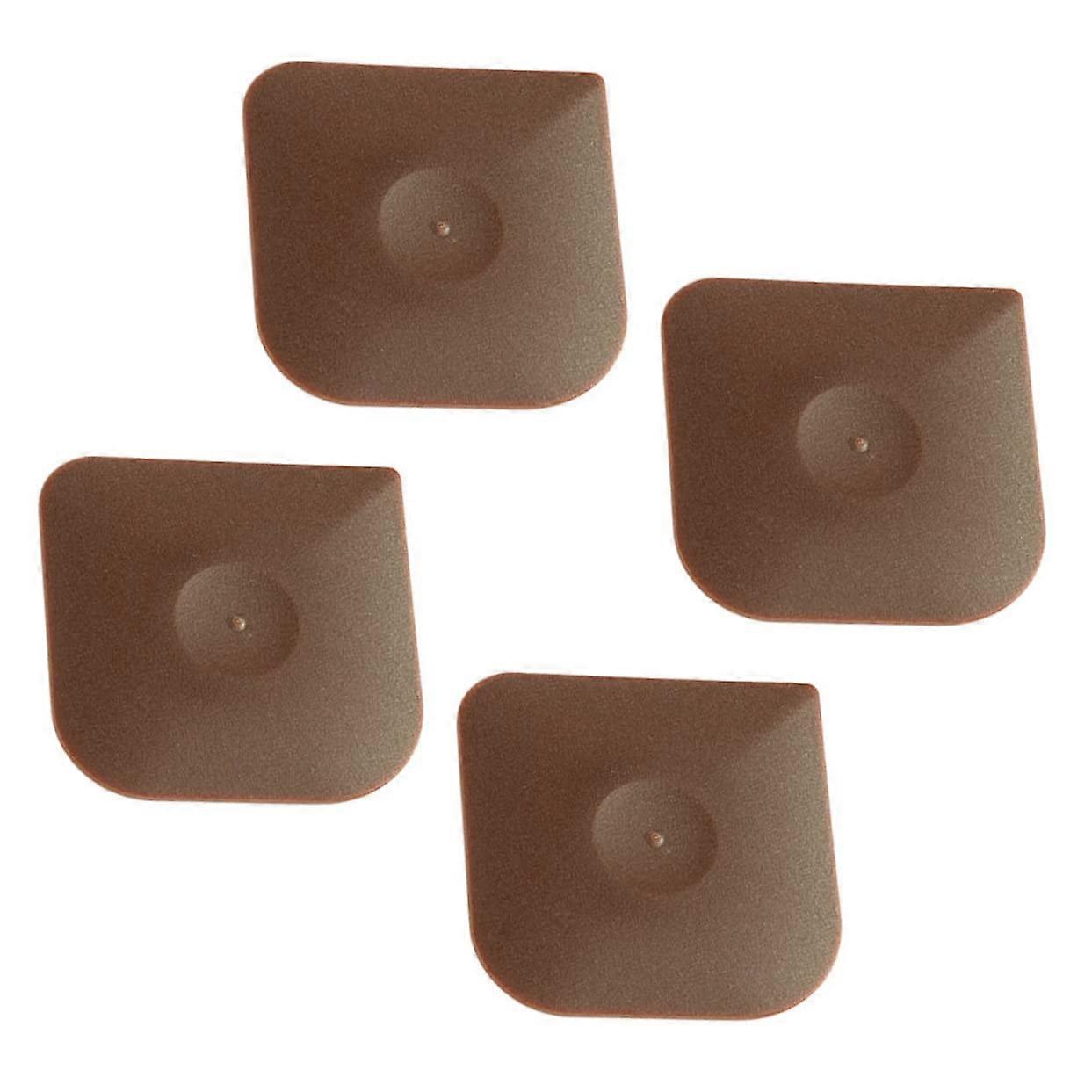4pcs Plastic Grill Pan Scraper Practical Cookware Cleaning Tools Multifunctional Scraper
