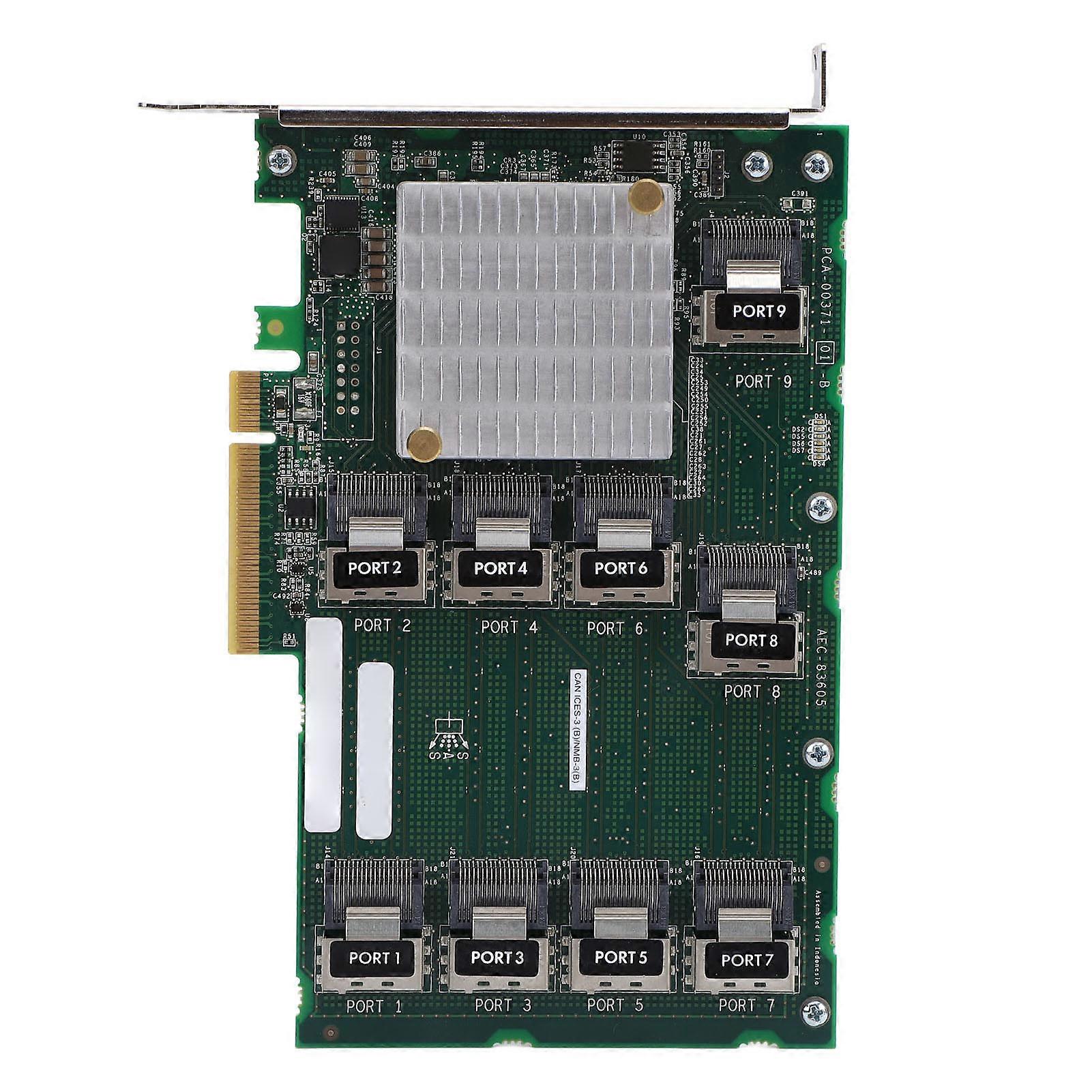 SAS RAID Controller Card AEC 83605 Support 24 Hard Drives Expansion 9 Ports PCIE X 8 Expander Card for Server DL380 388 G9 G10