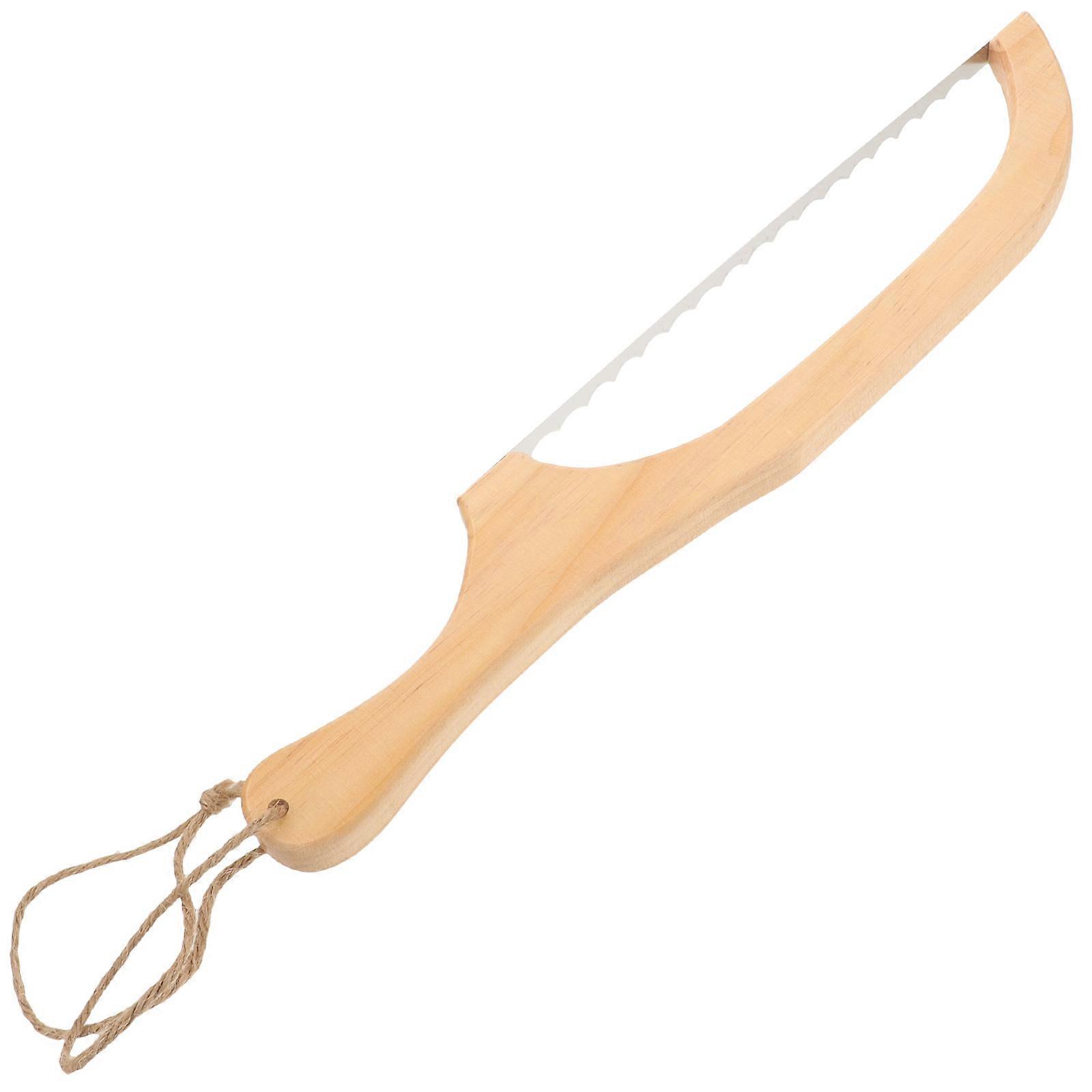 Efficient Bread Slicing Tool, Ergonomic Design, Enhances Cooking Experience