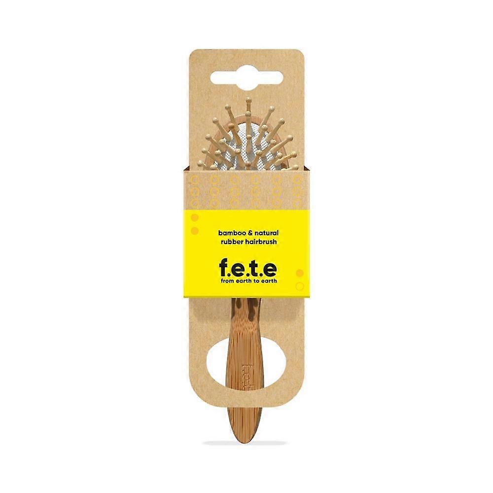 From Earth to Earth Round Small Bamboo Brush (18cm x 5cm) 1 Unit