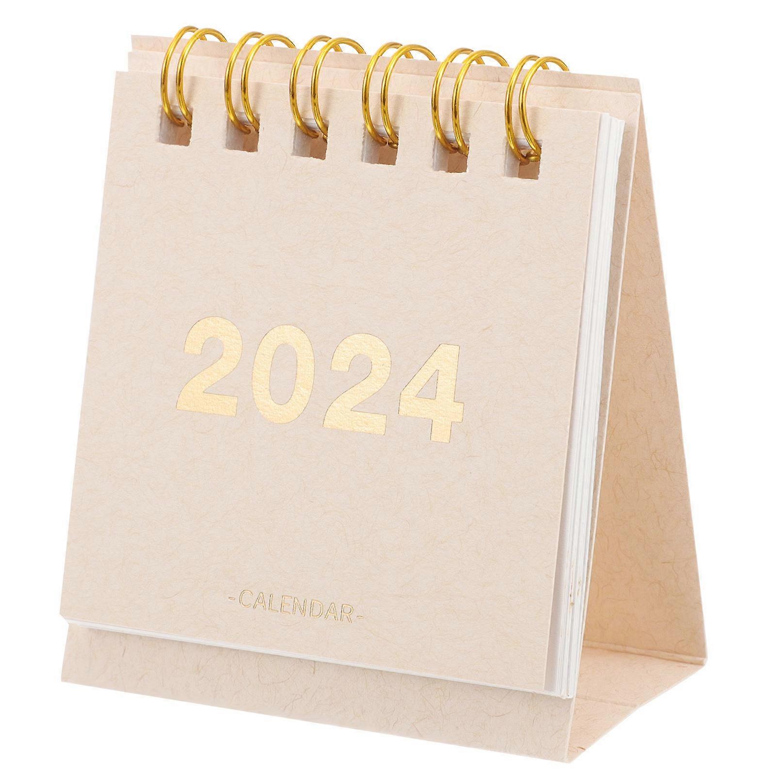 Sturdy Desk Calendar Small, Ideal for Marking Events and Managing Time