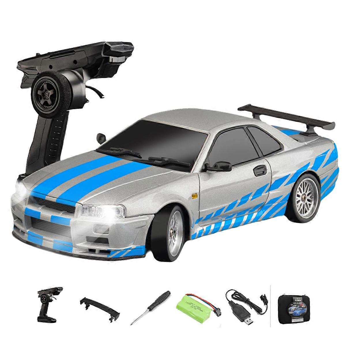 For LD1899 1/18 RC Model Drift Car Alloy Body Shell Remote Control Car in Gyroscope Adult Children'