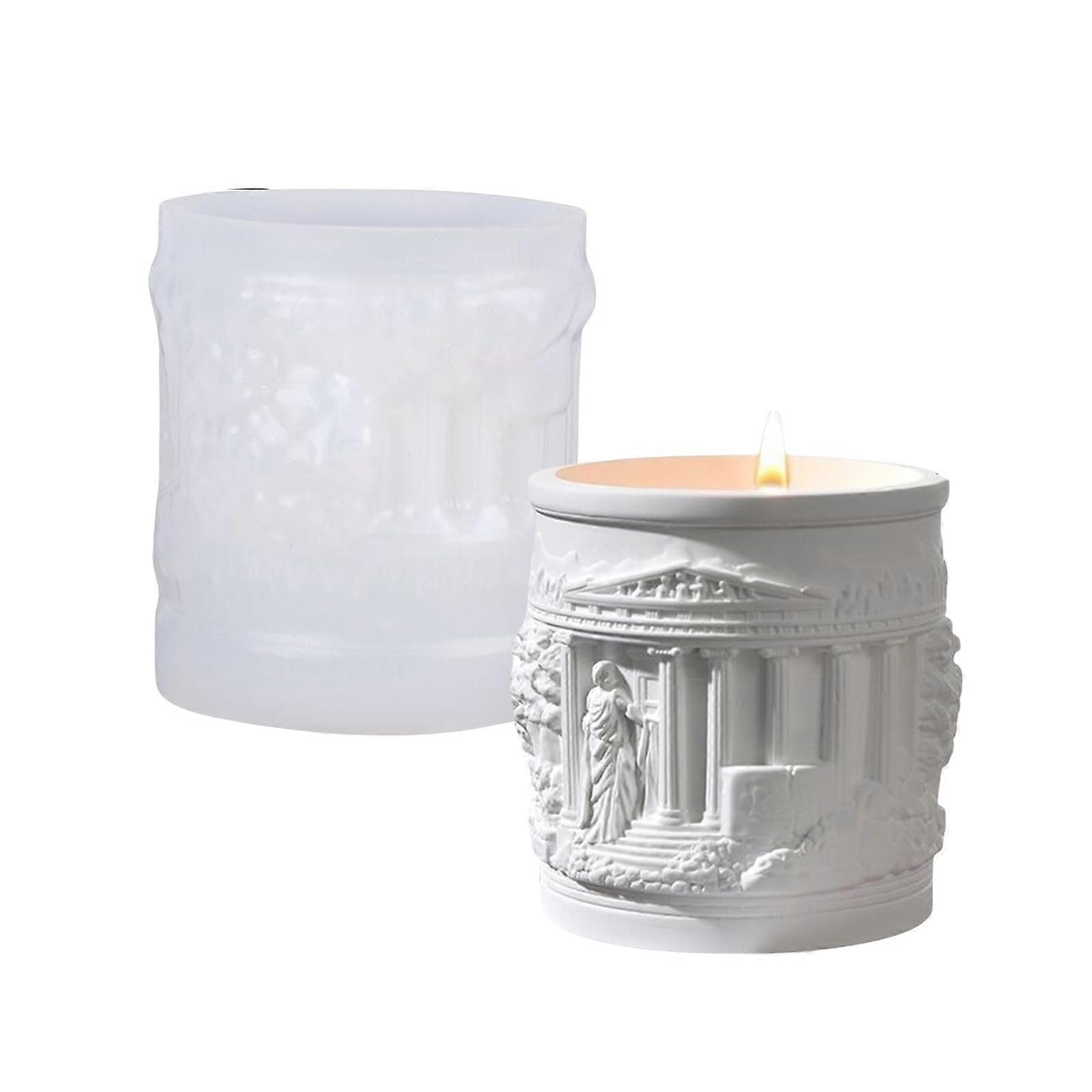 Multipurpose silicone mold for handmade storage cups Nordic resin and plaster craft supply daily
