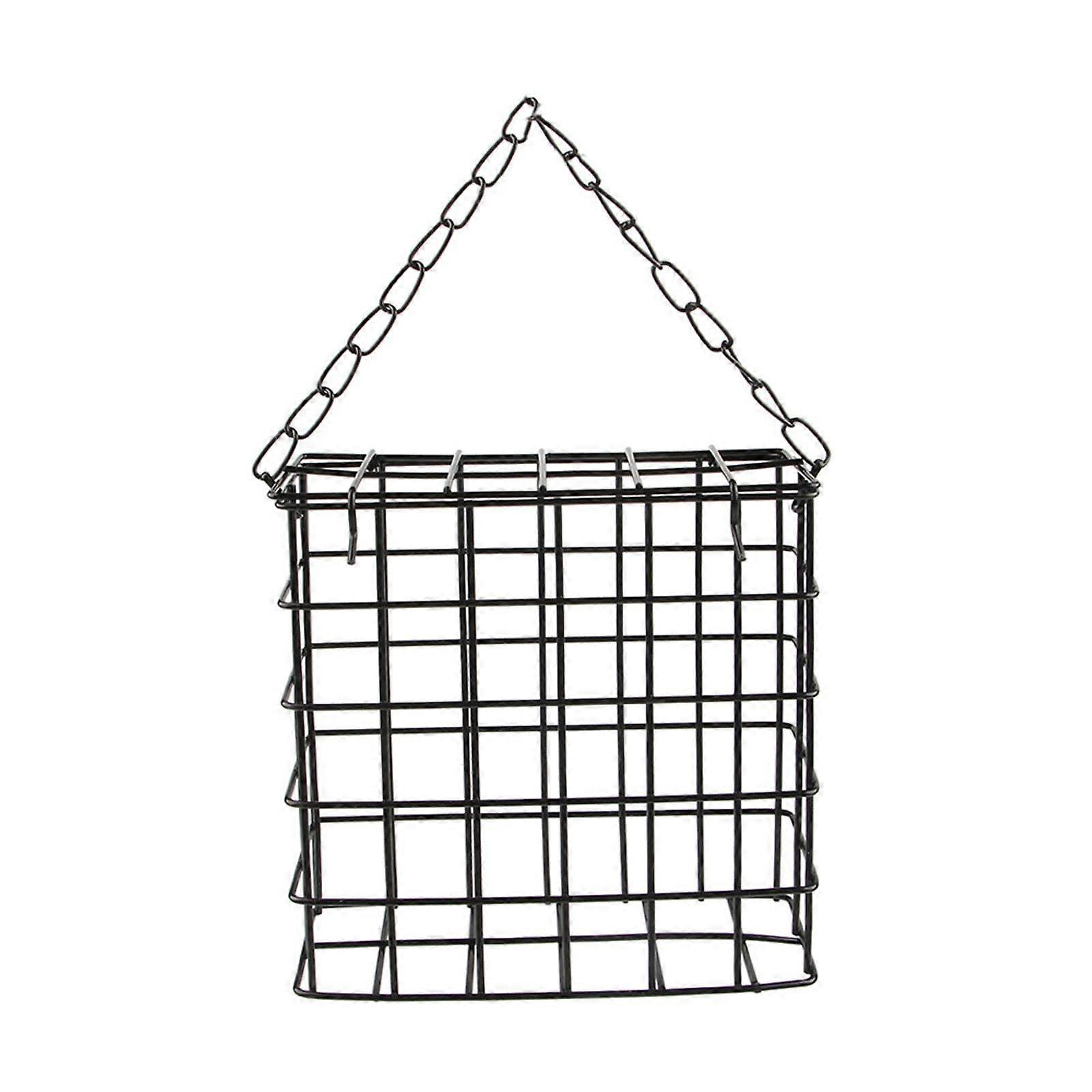 Wildvogel Feeder Suet Basket for Cockatiels and Parakeets, Durable Hanging Bird Food Container, Easy Clean Design