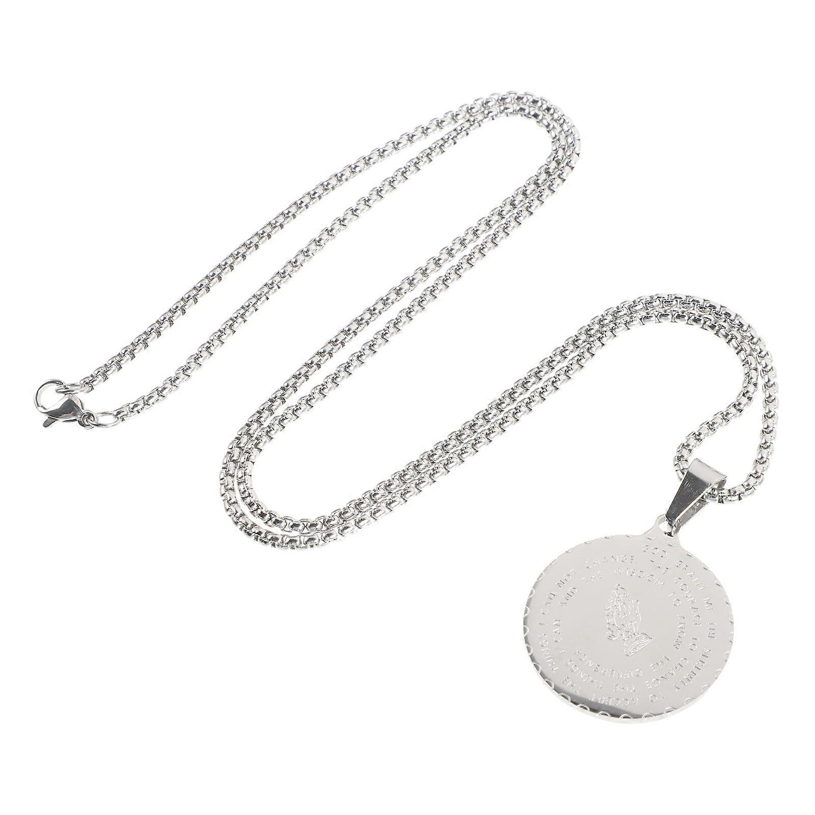 Faithful Necklace with Precision, Mirror Effect, and Robust Chain