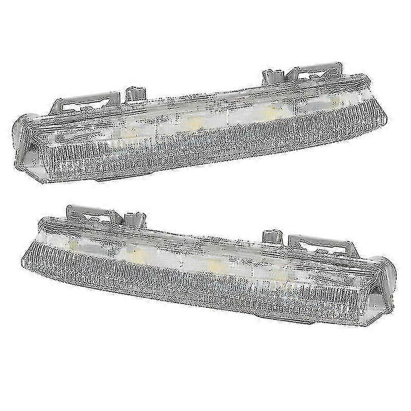 2PCS Front Daytime Running Fog Lights Compatible with W204 W212 C250/C350/E350 A2049069000