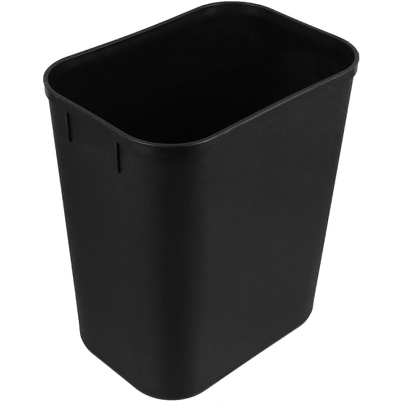Large Capacity Plastic Garbage Can for Kitchen, Bedroom, Office Use