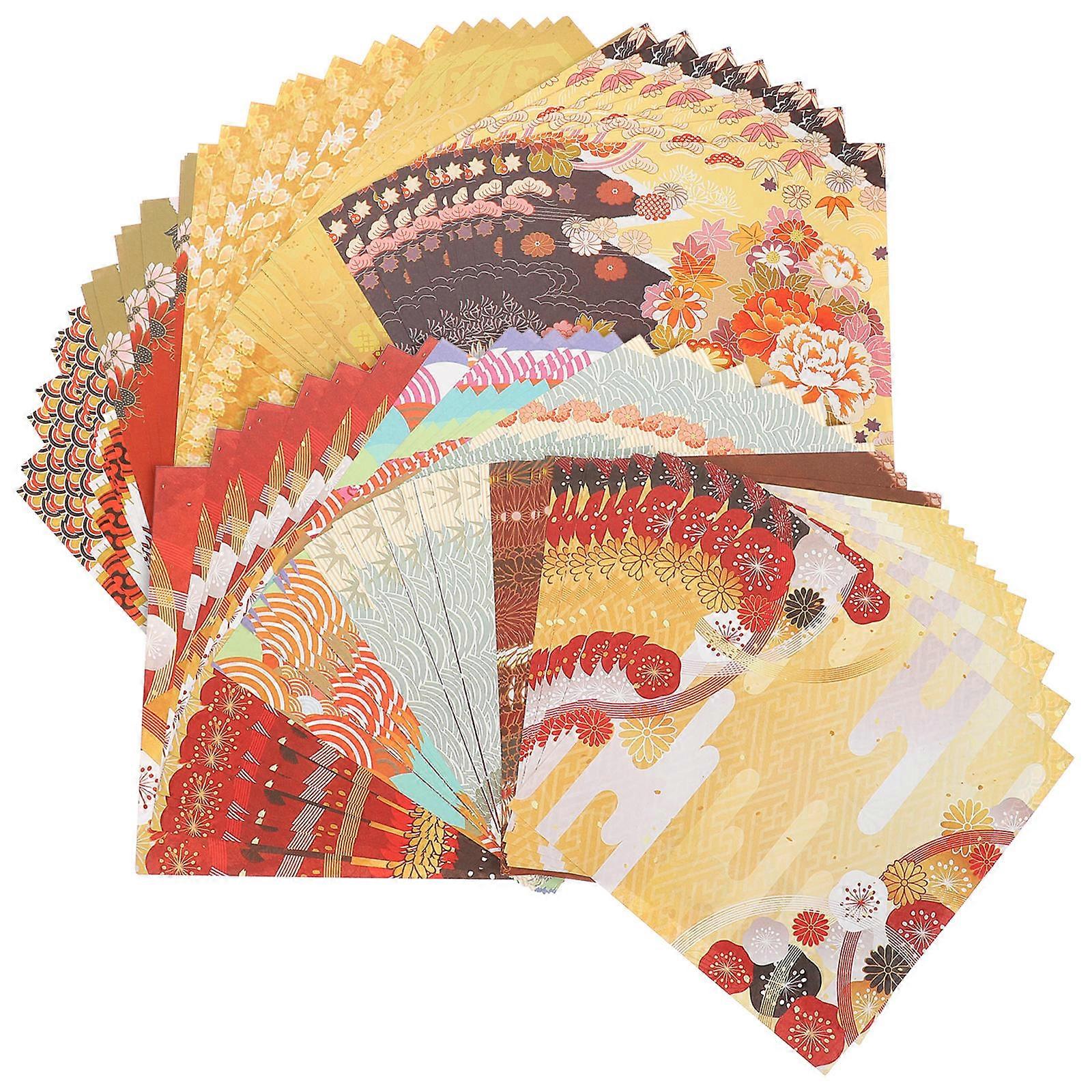 Square Origami Paper Assorted Color 15X15cm Scrapbooking Parent-Child Interaction 50Pcs