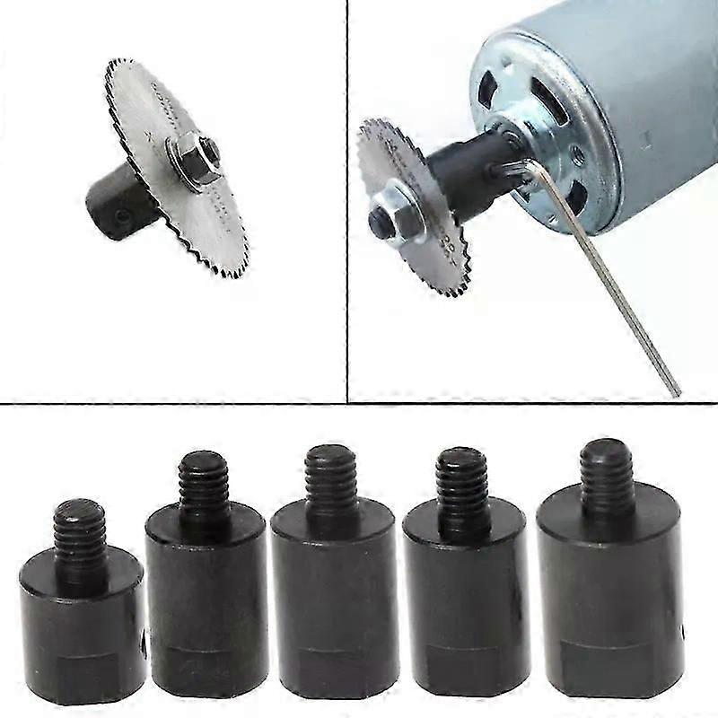 Steel Motor Shaft Adapter Suitable for  Saw Blade Connection Coupling Joint Connector Coupler Sleeve Fit Suitable for  317 4 5 6mm