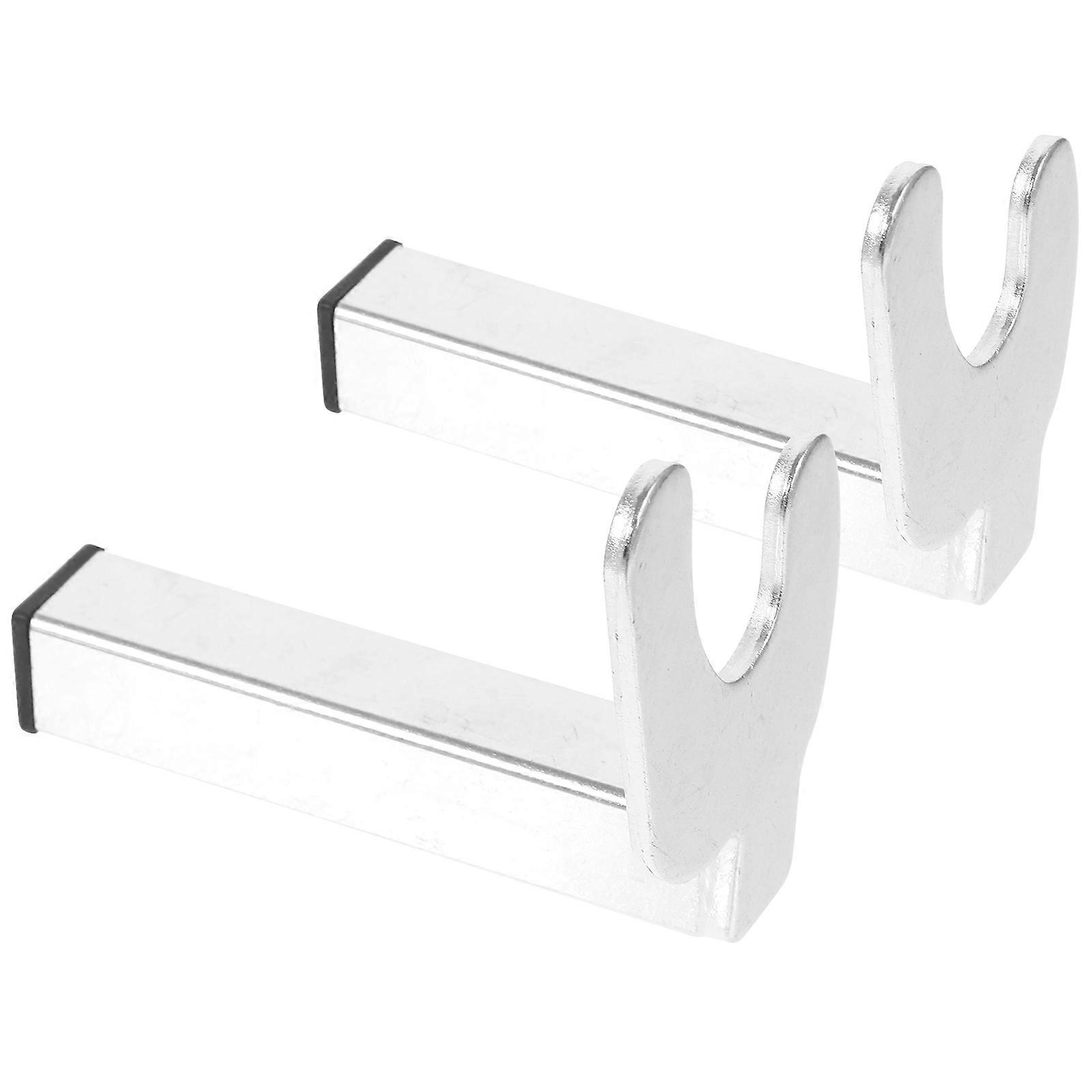 Motorcycle Lifting Stand Adapter Silver Color Stable Support 1Pair