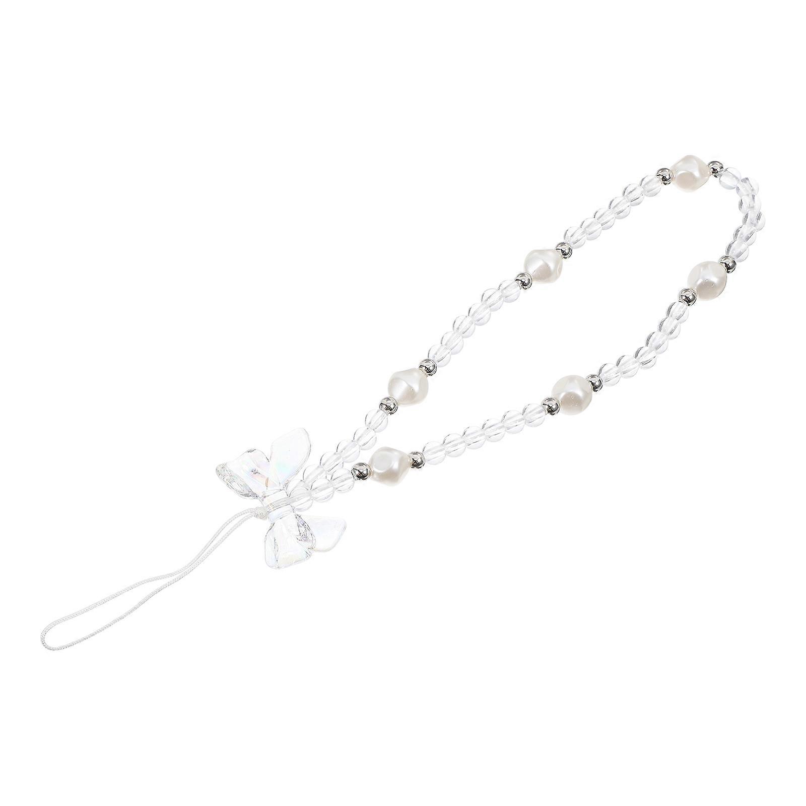 Phone Wrist Rope Beaded Phone Wrist Rope Camera Minimalist 16.00X3.00X0.90CM 1Set