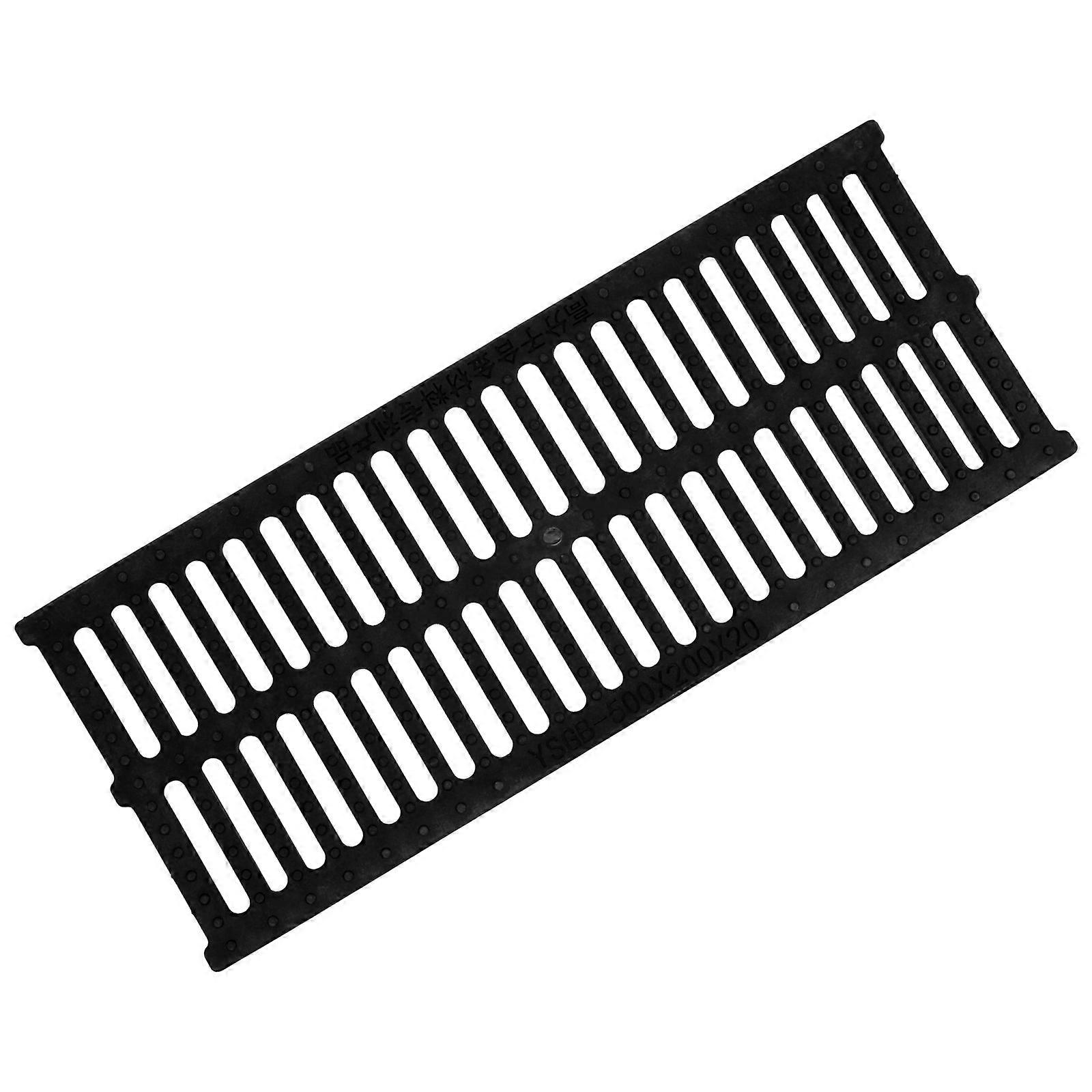 Durable Heavy Duty Trench Drain Grate for Outdoor Sewer Access – Enhances Urban Drainage Aesthetics and Prevents Clogging