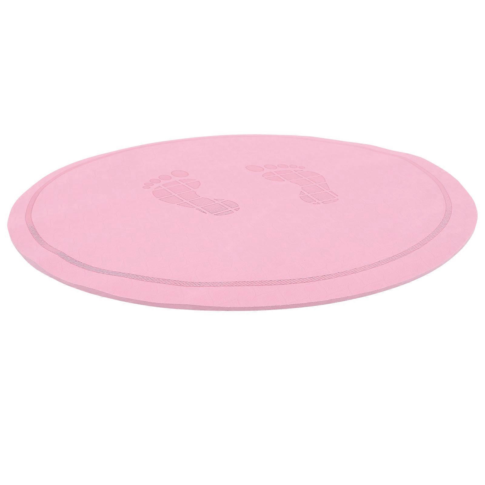 Rope Jumping Mat Jumprope Mat Round Indoor Exercise Household Skipping Cushion TPE 58.00X58.00X0.60CM Non-slip 1Set