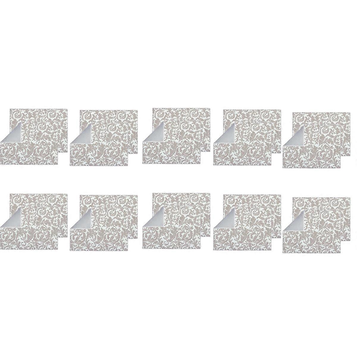 Washable Dish Drying Mats for Kitchen Counter Large (Grey Vine)