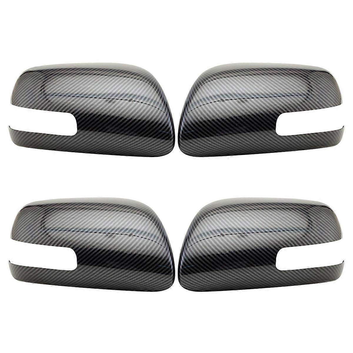 1 Pair Rearview Side Mirror Case Housing for Vios 2008-2013