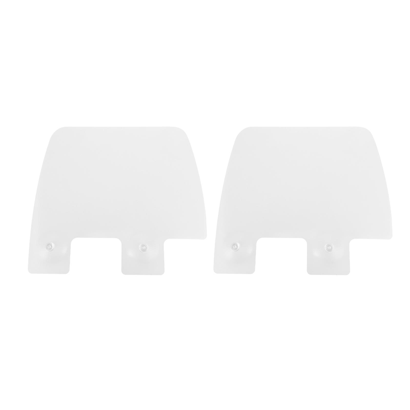 Transparent Kitchen Splash Minimalist Vegetable Cleaning 2Pcs