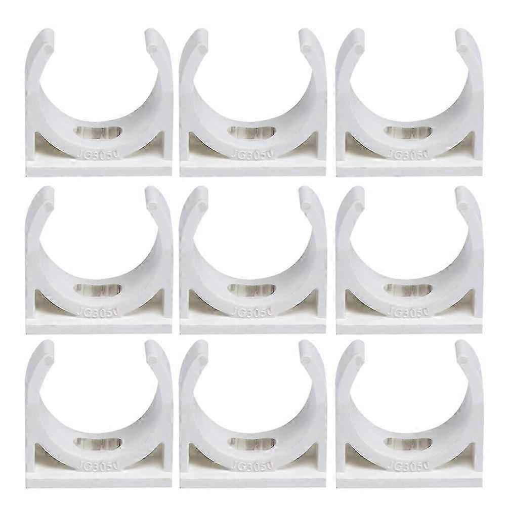 50 Pcs Pipe Holder Stand U Shape Pipe Clamp Riding Horse Clamp Pvc Pipe Clamp Water Pipe Support Fastner