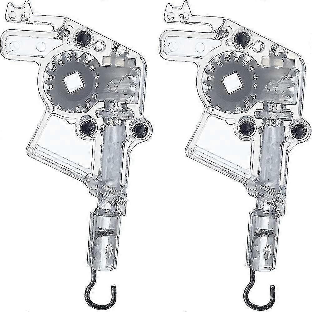 Wand Tilter For 2" Low Profile Horizontal Blinds Tilt Mechanism Hook Connection With Square Shaped Gear Low Rail Blinds Accessory(2pcs, White)