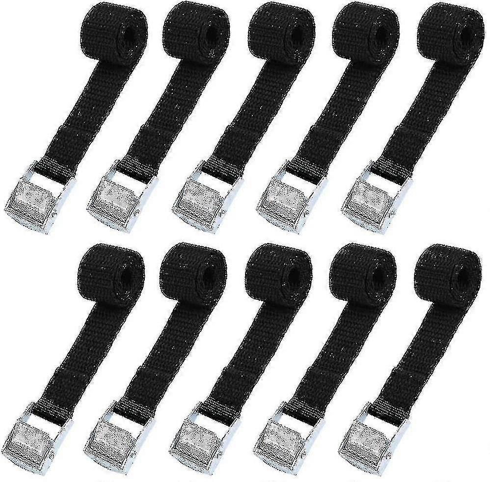 10pcs Lashing Strap 2*39cm Fixing Kit for Motorcycle, Car, or Bike Carrier Clamping Strap with Max Load Capacity of 500kg Suitable for Vario