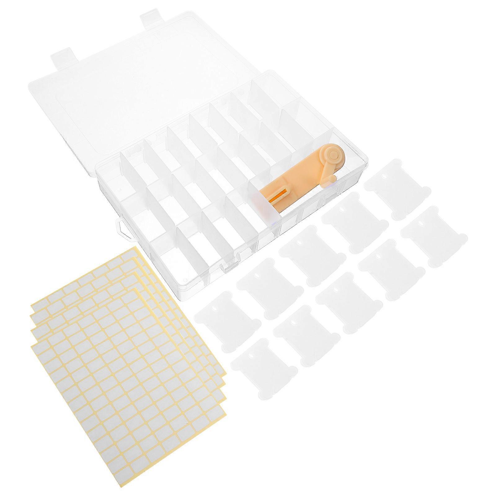 Thread Organization Cord Wind Tools for DIY Projects Cords Threads 19.00X13.00X4.00CM Plastic Material 1Set