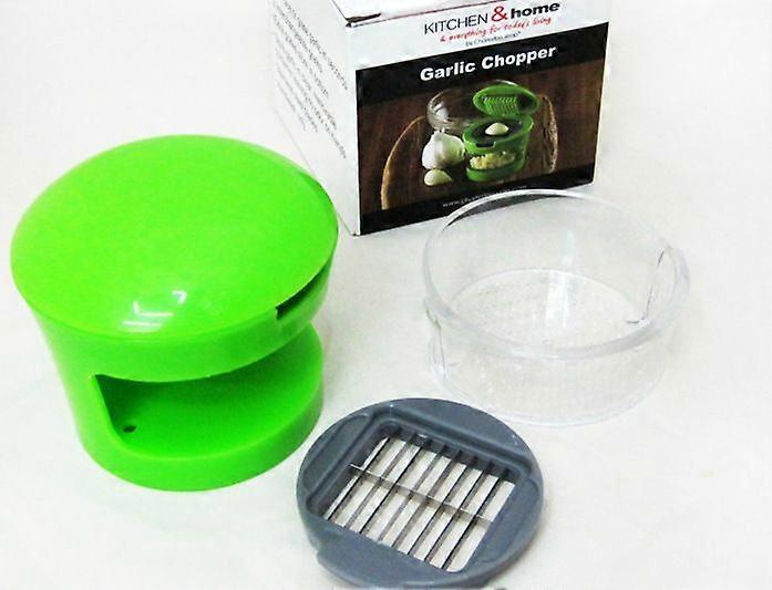 New Green Garlic Chopper Multi-function Garlic Chopper Kitchen Tools Garlic Press
