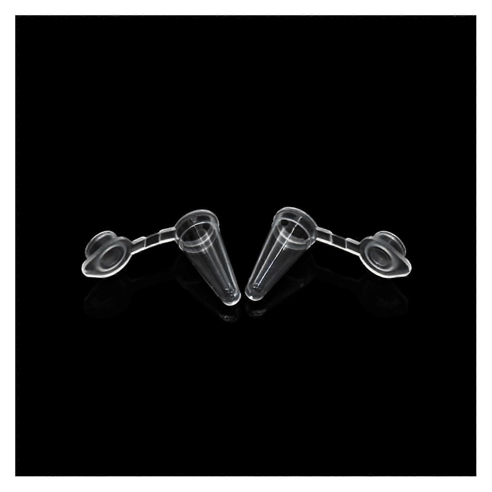 Laboratory Equipment Microtube PCR Tube 0.1ml Lab Centrifuge Tube Clear Plastic Centrifuge Tube with Lid 100ul EP Microtube 1000/PK