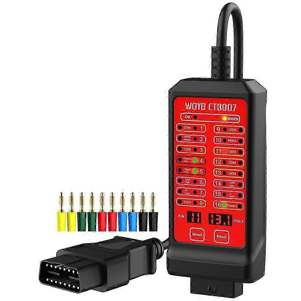 Type A OBD2 16Pin Car Diagnostic Scanner for 12/24V Vehicle Scan Tools