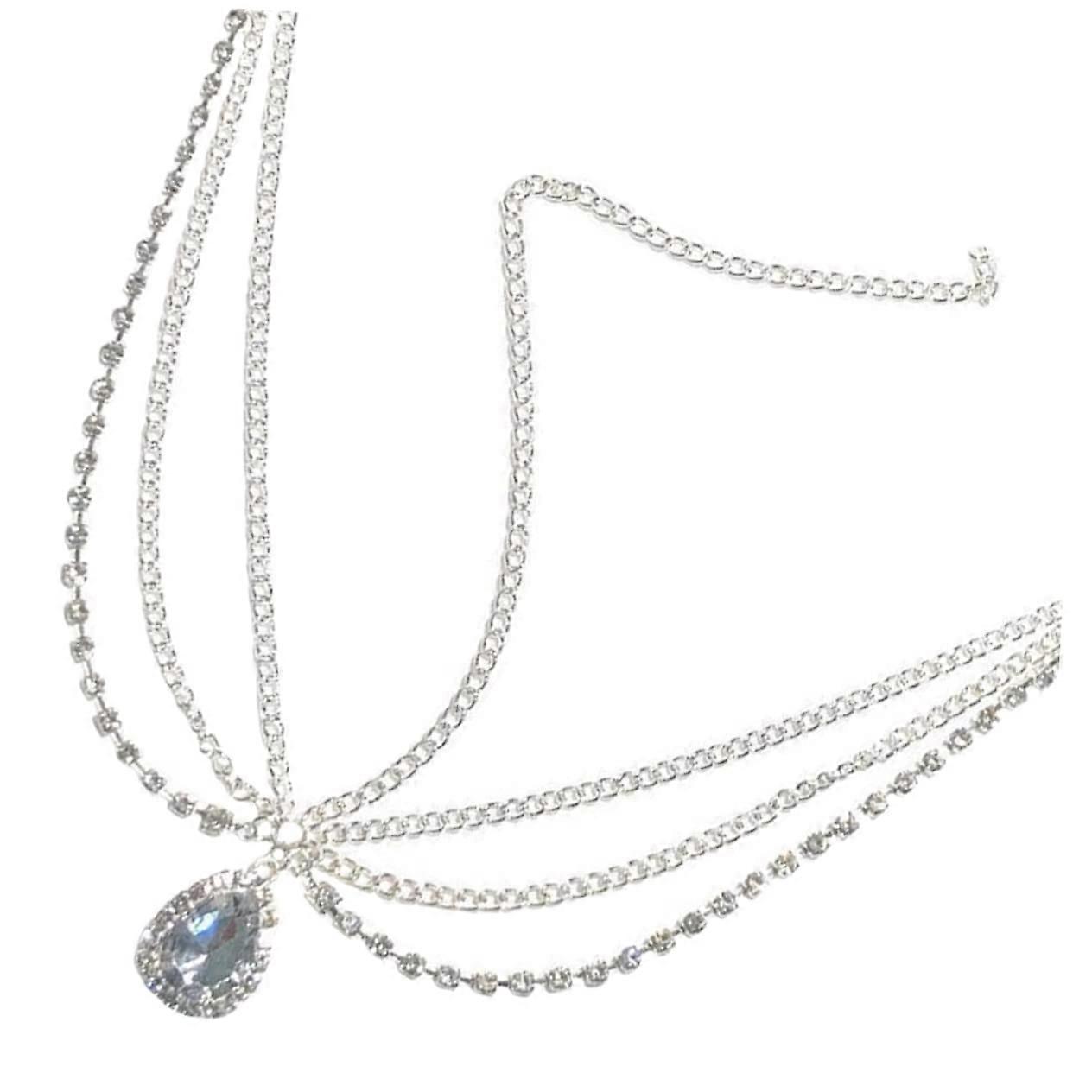 Crystal Headpiece Bridal Headband for Weddings