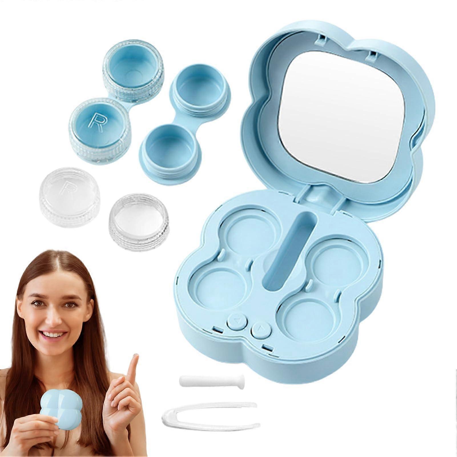 Ultrasonic Lens Cleaner  Portable Cleaning Device for Soft Lenses  Daily Care Solution