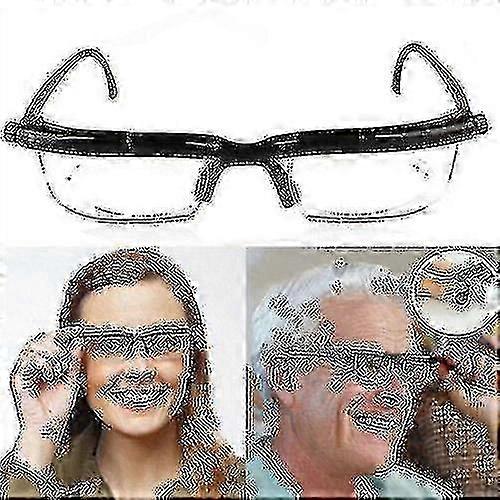 Adjustable Eyewear for Variable Focus and Distance Reading - Perfect Gift